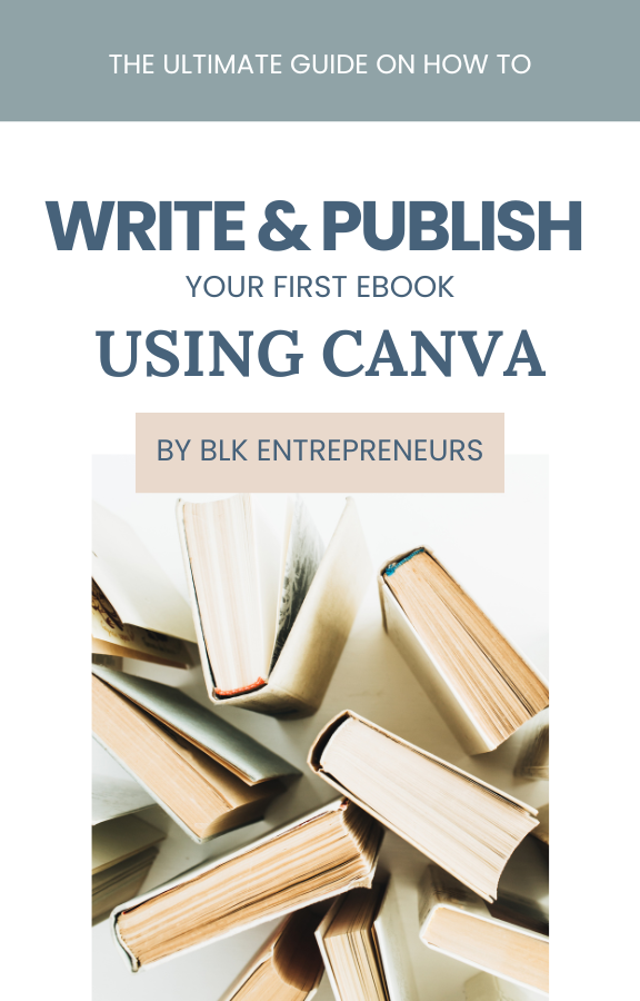 HOW TO CREATE AN EBOOK IN CANVA 